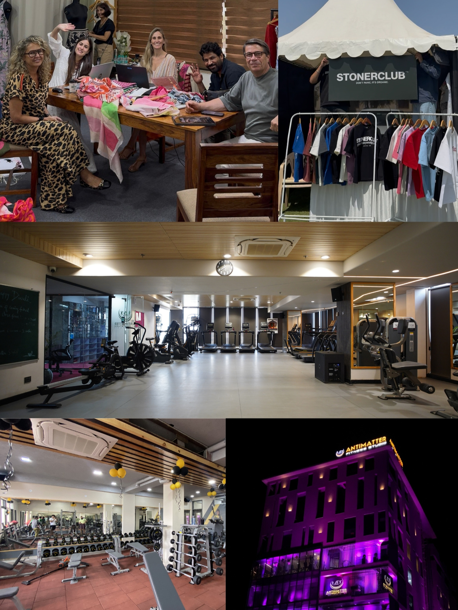 Inside the Teej Group businesses — design studio, retail and fitness floors